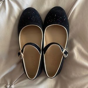 JCREW Velvet Flats